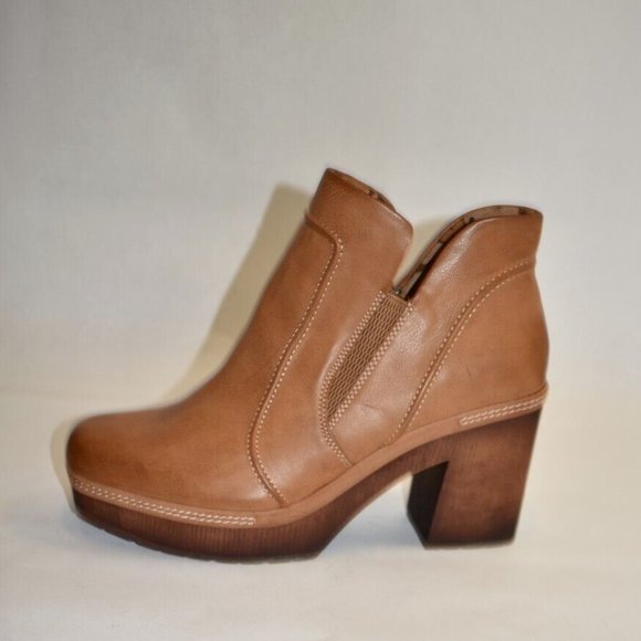 New! Korks Robin Clog Bootie Tan Brown Size 11 M DD335 - Picture 4 of 7